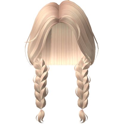 Braids With Side Part In Blonde Roblox Item Rolimon S