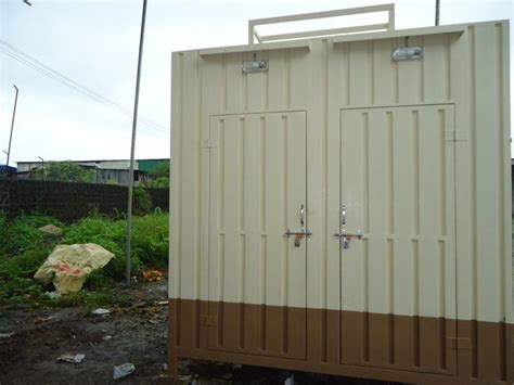 Gi Portable Toilet Cabins Color Blue At Rs In Thane Id