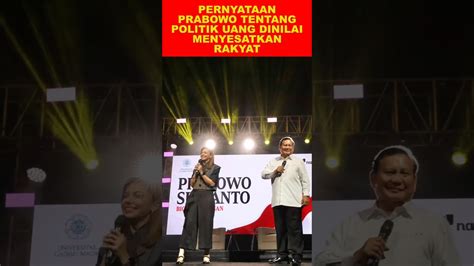 Prabowo Bikin Sesat Rakyat Politik Uang Prabowo Sesat Youtube