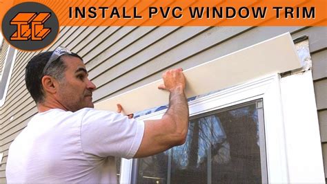 Replace Your Rotted Wood Window Trim With Pvc Vinyl Trim Boards Youtube