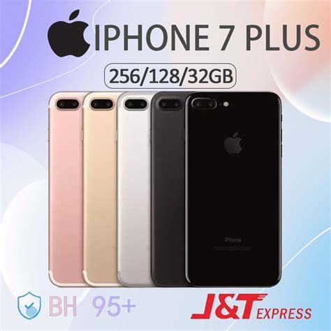 Jual IPHONE 7 PLUS 256 128 32GB ORIGINAL FULLSET MULUS SECOND GOOD