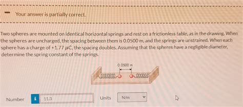 Answered Two Spheres Are Mounted On Identical… Bartleby