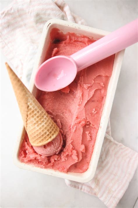 Healthy Watermelon Sorbet Vegan Wfpb