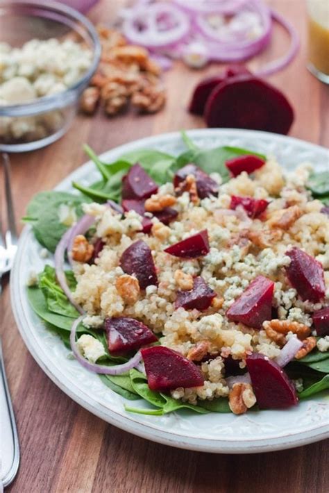 Spinach, Beet and Quinoa Power Salad | Eating Bird Food