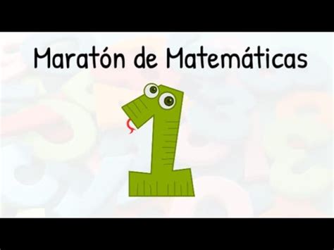 1 Maratón de Matemáticas Juegos matemáticos Inteligencia Matemática