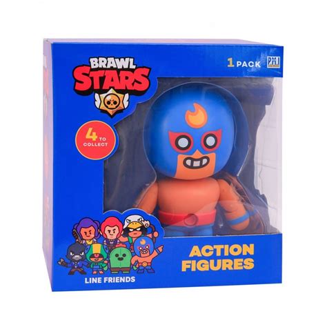 Brawl Stars El Primo figur 15cm Övriga figurer Leksaksfigurer