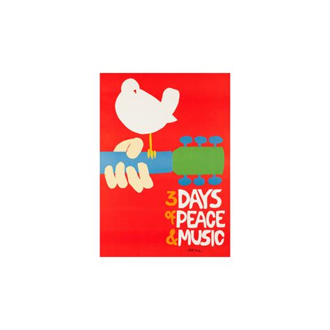 Logo De Woodstock 1969