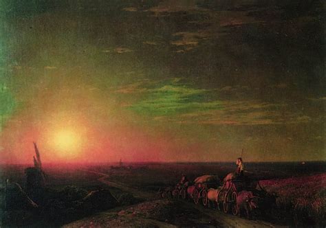 Sunset In Crimea By Ivan Aivazovsky Artchive