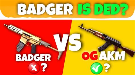 Honey Badger Vs Akm In Pubg Mobilebgmi 24 Update Guidetutorial