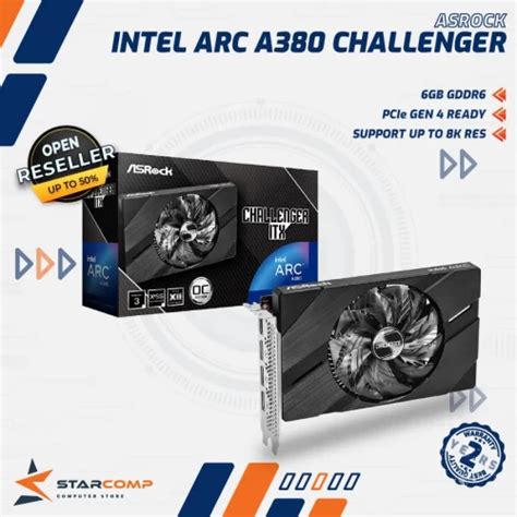 Detail Produk Asrock Intel Arc A Challenger Itx Gb Oc