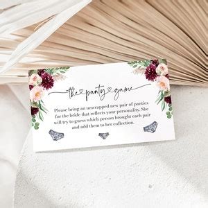Lingerie Shower Invitation Editable Burgundy Floral Lingerie Bridal Shower Ooh La La Lingerie