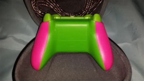 Microsoft Wireless Custom Controller Xbox One Series X S Pc Pink Lime