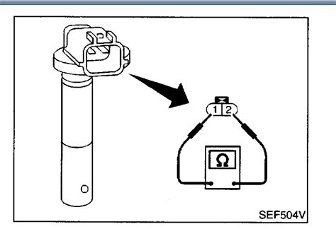 04 Nissan Frontier Xe V6 Crankshaft Position Sensor Wiring D