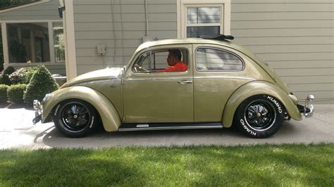 Black Chromed Fumagalli Wheels On 63 Ragtop Beetle Black Chrome