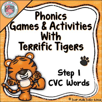 Phonics Games and Activities with CVC Words by Just Ask Judy | TpT