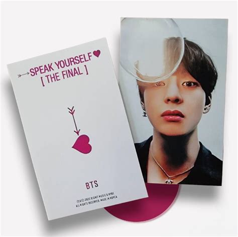 Bts Speak Yourself The Final Dvd Photocards Army Corner Store