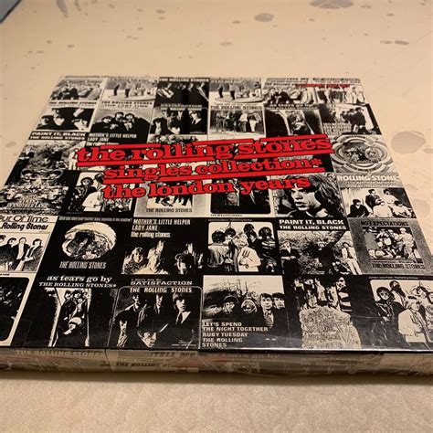 The Rolling Stones Singles Collection Hobbies And Toys Music And Media Vinyls On Carousell