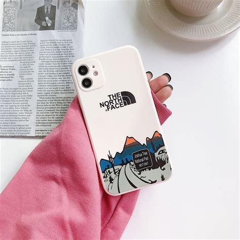 เคสโทรศัพท์มือถือซิลิโคนนิ่ม ลาย The North Face สำหรับ Iphone 11 Pro