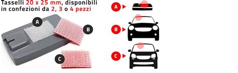 4R Quattroerre It 1683 Dual Lock Per Telepass 2019 Fissaggio Rimovibile