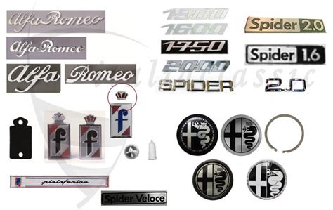 Schriftz Ge Embleme Spider Karosserie Bertone