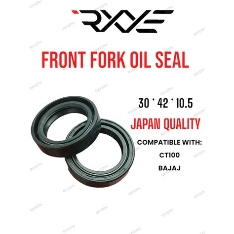 Pcs Front Fork Oil Seal Ct Bajaj Cb Shopee