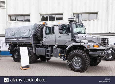 Mercedes Benz Zetros 6x6 Crew Cab Truck Stock Photo Royalty Free Image