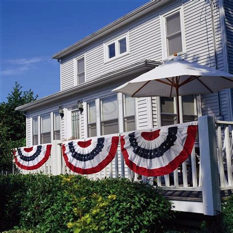 Usa Pleated Flag Half Fan Banner American Flag Bunting Buy Buntings