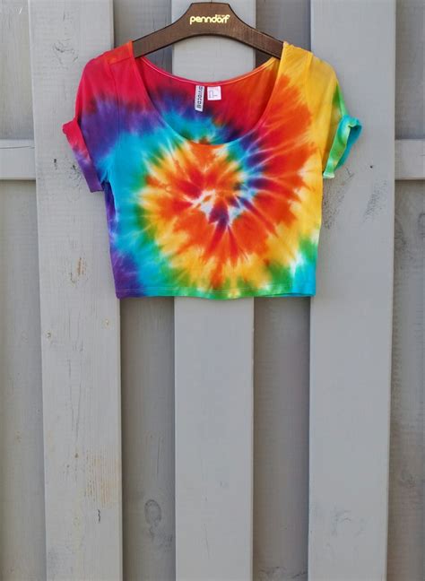 Summer Tie Dye Crop Top