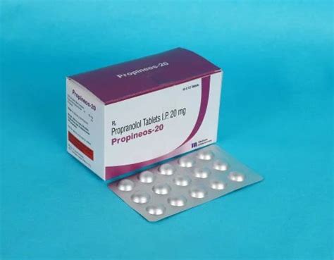 Propineos Mg Propranolol Hydrochloride Ip Mg Tab