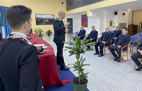 Comando Carabinieri Di Catanzaro Accoglie Allievi Vice Ispettori Della