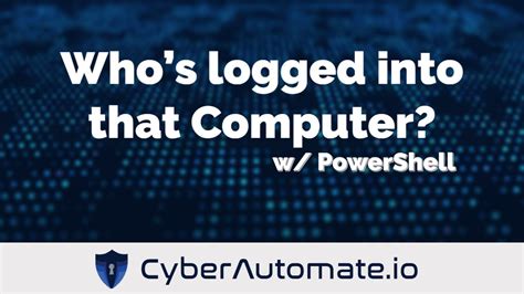 15 How To Get The Last User Logged Into A Computer With Powershell