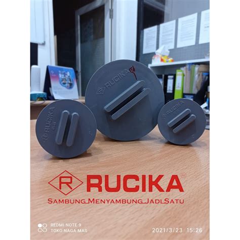 Jual CLEAN OUT RUCIKA D PVC CO Tutup Pipa Shopee Indonesia