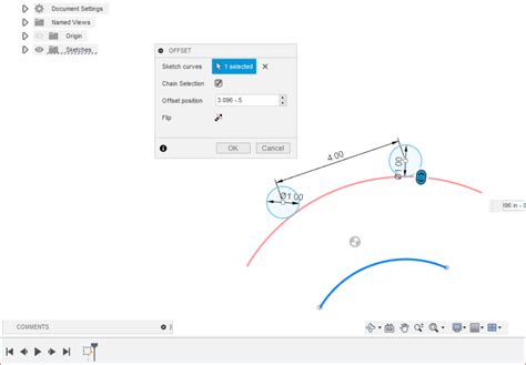 Offset To Tangent Autodesk Community