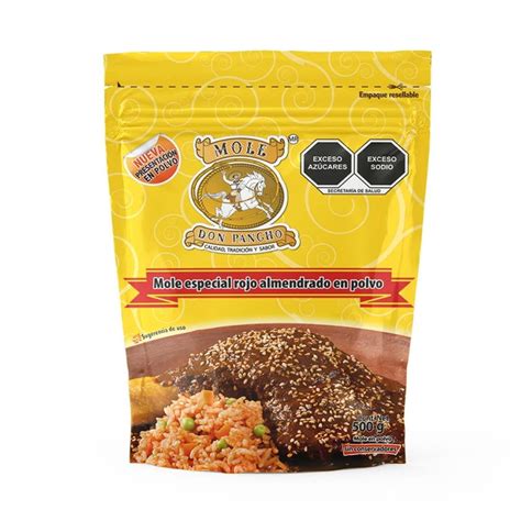 Mole Rojo Don Pancho Almendrado En Polvo 500 G Walmart