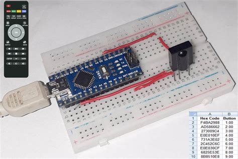 Ir Remote Decoder Using Arduino