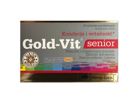 Olimp Gold Vit Senior Tabletki Powlekane