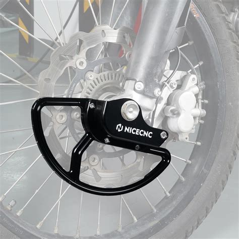 Amazon NICECNC Black Front Brake Disc Guard Protector Compatible