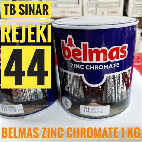 Jual Belmas Zinc Chromate Kiloan Kg Cat Meni Primer Dasar Anti Karat