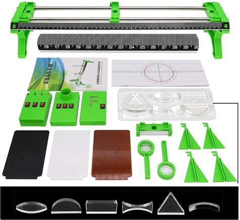 32 Physical Optics Experiment Kits Optical Bench Kit Clear Scale Prism Group Suitable For