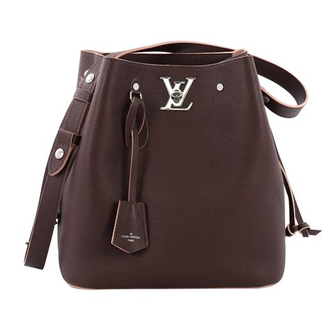 Louis Vuitton Lockme Bucket Bag Leather At Stdibs