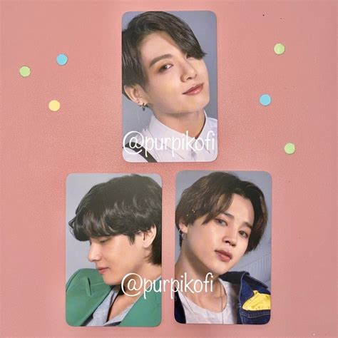 Official BTS Maknae Line PC Photocards Jungkook Jimin V Shopee