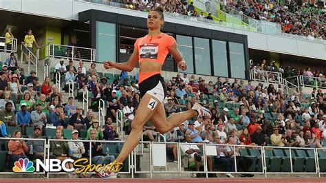 Sydney Mclaughlin Levrone Dominates For M National Title Near