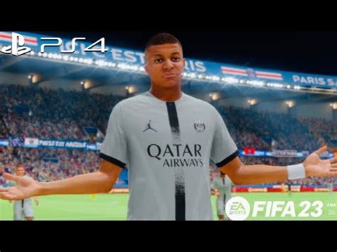 FIFA 23 PSG Vs RC Lens Ligue 1 Uber Eats 22 23 PS4 Gameplay