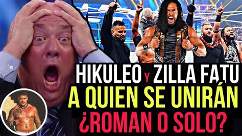 Hikuleo y Zilla Fatu De Que Lado Estarán Podrían Unirse a Román