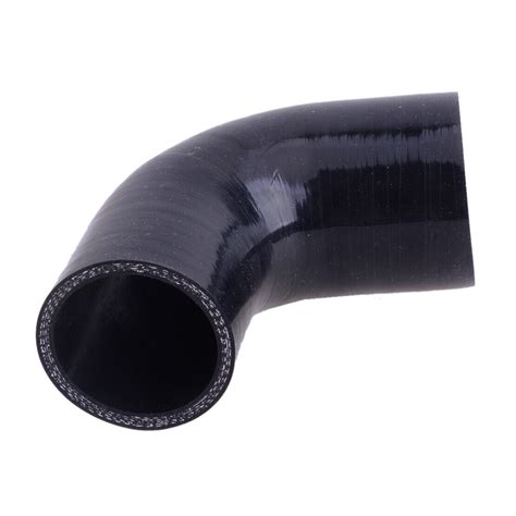 2 To 25 Silicone 90 Degree Elbow Reducer Pipe Hose Black Ebay