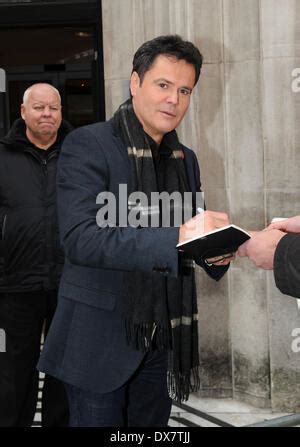 Donny Osmond Outside The BBC Radio 2 Studio London England 05 11 12