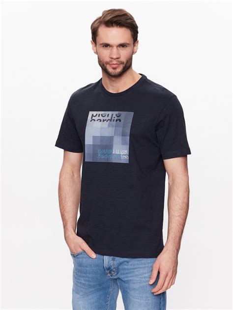 Pierre Cardin T Shirt C Dunkelblau Regular Fit Modivo At