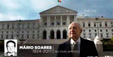 Voto De Pesar Na Ar Por Mário Soares Rtp Arquivos