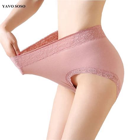 Yavo Soso High Quality Sexy Lingeries Briefs Women Underwear Plus Size