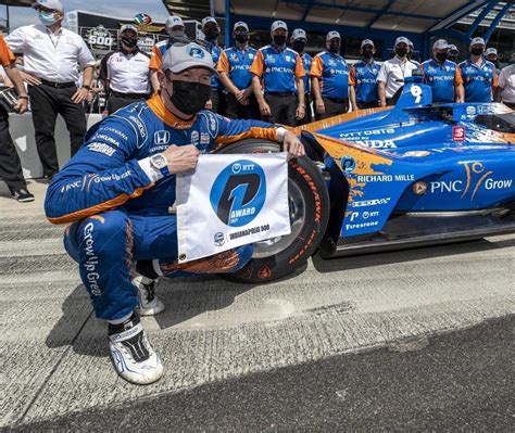 Indycar La Pole Position Pour Scott Dixon Aux 500 Miles Dindianapolis